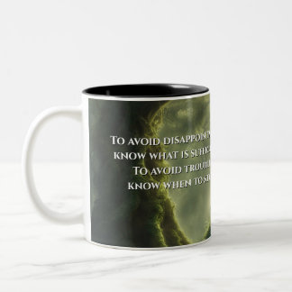 Treasures of the Tao Te Ching 011 Two-Tone Coffee Mug
