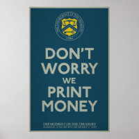 Treasury Department Parody Print