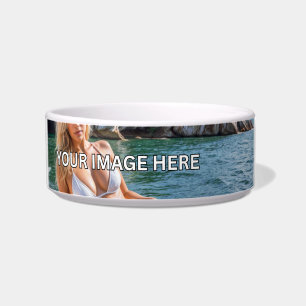 TREAT! 🐾 Custom Pet Bowl – Add Image or Text