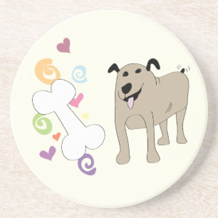 Treat Dog - Paw of Attraction Coaster