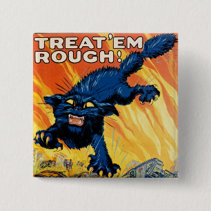 Treat 'em Rough - Join the Tanks 15 Cm Square Badge