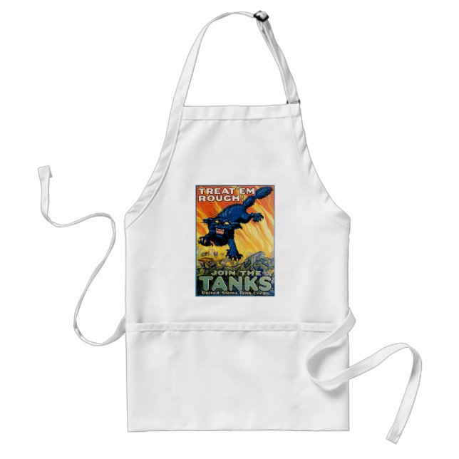 Treat 'em Rough - Join the Tanks Standard Apron (Front)