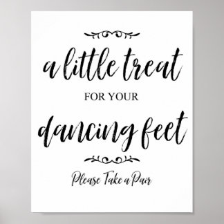 Treat for Your Feet - Sign for Flip Flops!