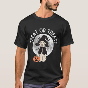 Treat Or Treat Funny Dog Halloween 2 T-Shirt