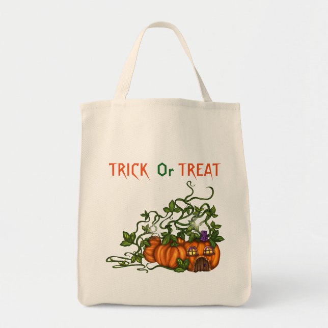 Treat or Treat Tote Bag (Front)
