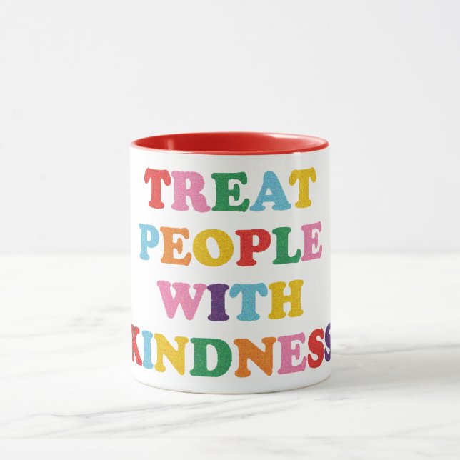 Treat People With Kindness Mug (Center)