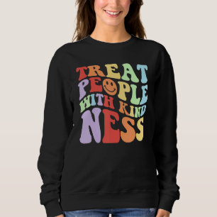 Treat People With Kindness TPWK Trendy Preppy 3 Sweatshirt