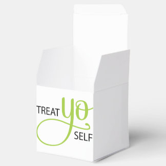 Treat Yo Self Lime Favour Box