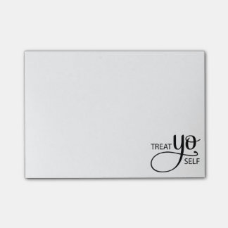 Treat Yo Self Post-it Notes