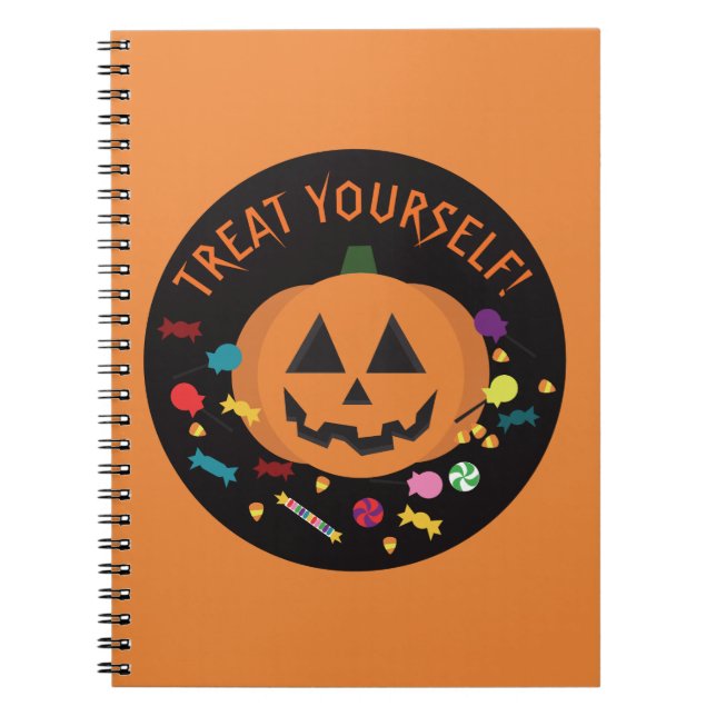 Treat Yourself! Notebook (Front)