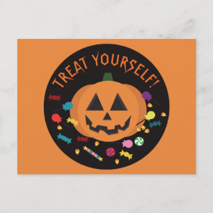 Treat Yourself! Postcard