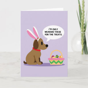 Treats For A Good Dog Card