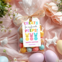 Treats for My Favourite Peeps Easter Gift Tags