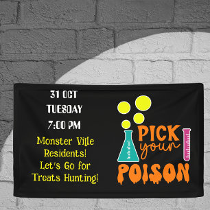 Treats Hunt Halloween Community Family Banner