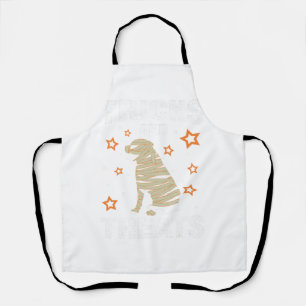 Treats Tricks Rottweiler Halloween Costume Mummy Apron
