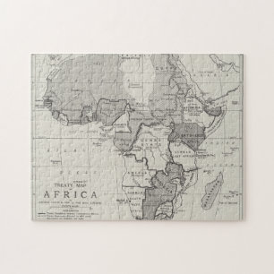 Treaty Map of Africa Jigsaw Puzzle