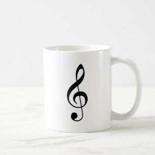 Treble Clef Coffee Mug