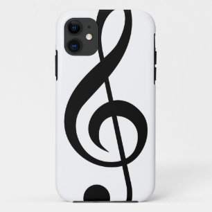 Treble Clef G-Clef Musical Symbol iPhone 11 Case