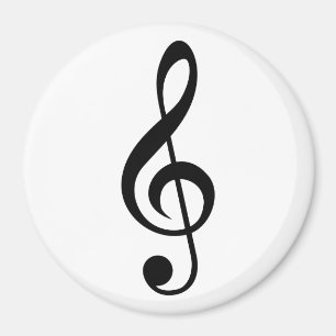 Treble Clef G-Clef Musical Symbol Magnet