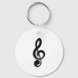 Treble Clef Keychain