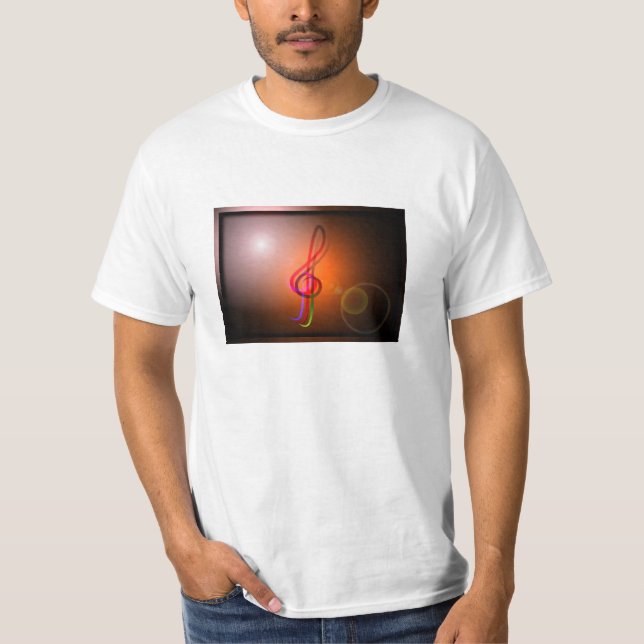 Treble Clef Men´s T-Shirt (Front)
