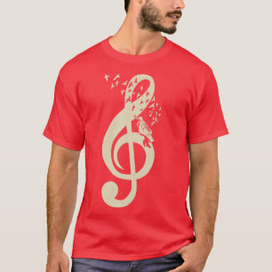 Treble Clef Music Double Bass Vintage T-Shirt