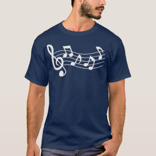 Treble Clef Music Notes Music Lover T-Shirt
