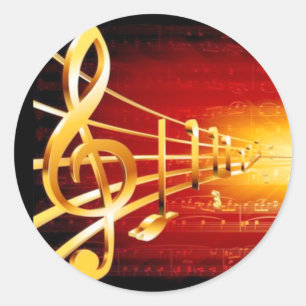 Treble Clef Stickers