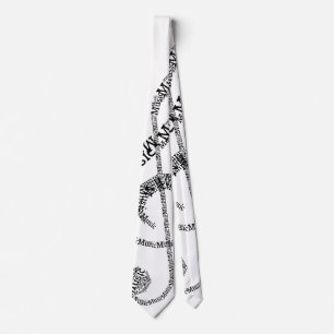 Treble Clef  Tie