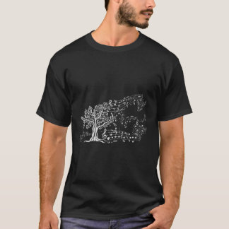 Treble Clef Tree Music T-Shirt