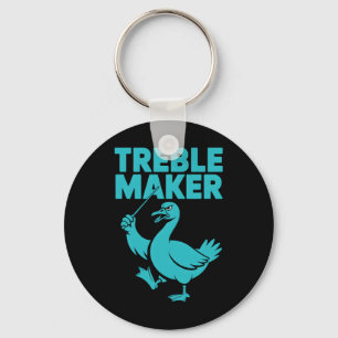 Treble Maker Funny Goose Music Teacher Nd Key Ring