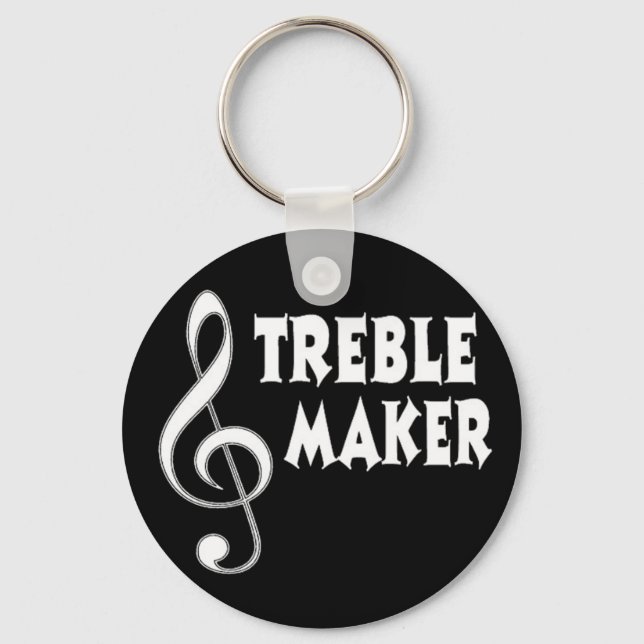 Treble Maker Key Ring (Front)