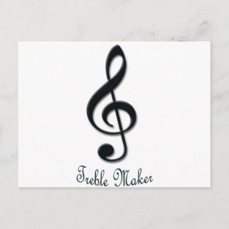 Treble Maker Postcard