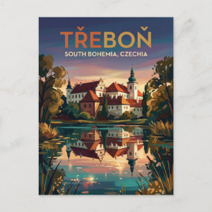 Třeboň Czech Republic Postcard