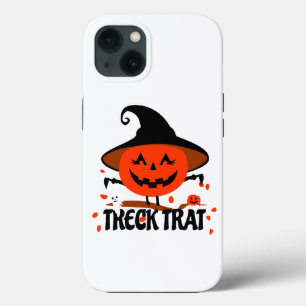 Treck Trat Pumpkin Smiling iPhone 13 Case