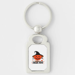 Treck Trat Pumpkin Smiling Key Ring