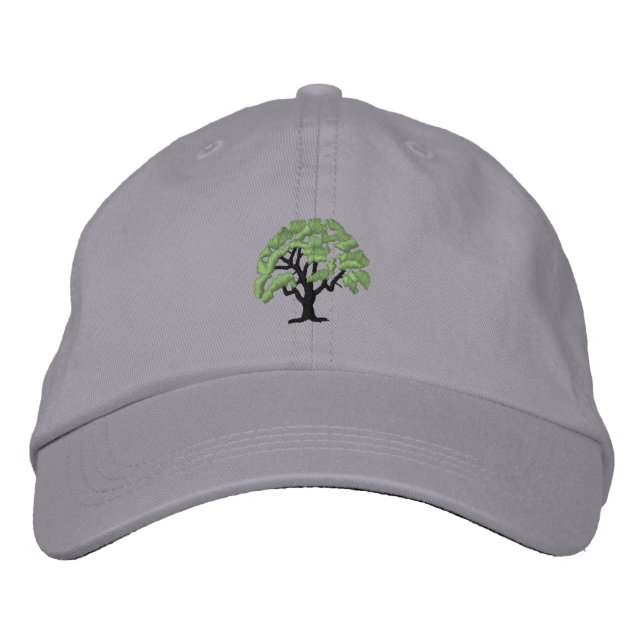 Tree 1 embroidered hat (Front)