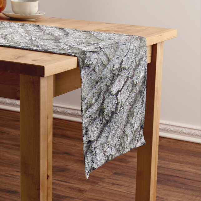 Tree 5 - Oak Tree Bark Long Table Runner (In Situ)