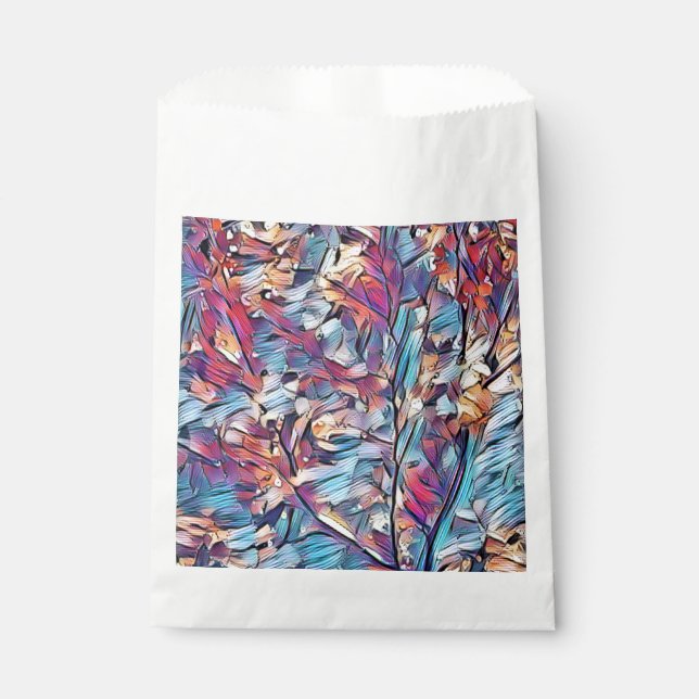 TREE ABSTRACT   FAVOUR BAG (Front)