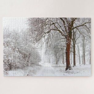 Tree Alley   Stupinigi Parc, Italy Jigsaw Puzzle