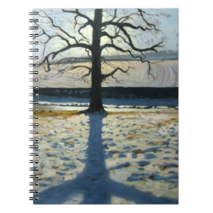 Tree and Shadow Calke Abbey Derbyshire Notebook