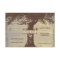 tree and string lights wedding RSVP cards