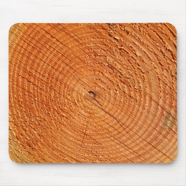 Tree annual rings close up mousepad (Front)