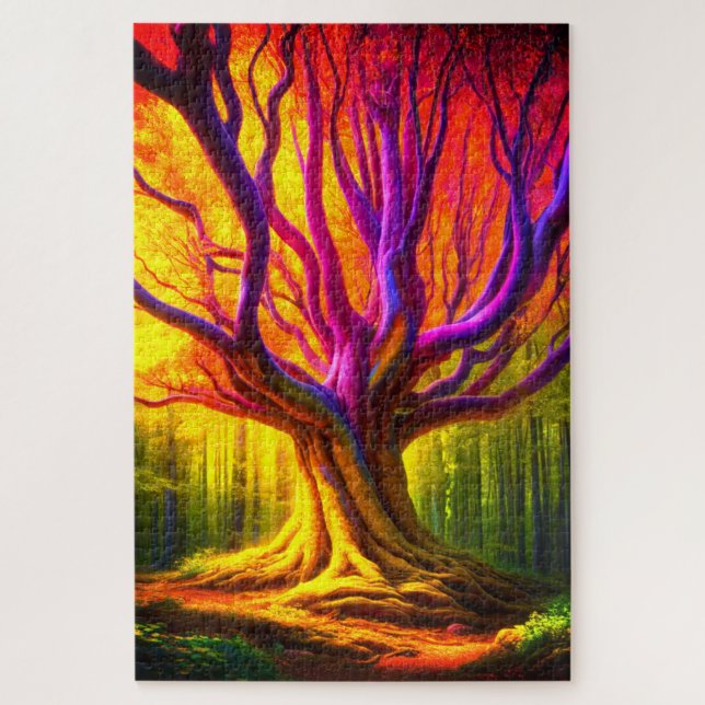 Tree Artwork Jigsaw Puzzle (Vertical)