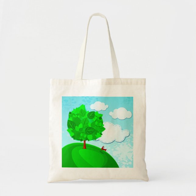 Tree background, bag (Front)