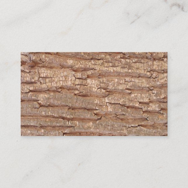 tree bark  business card (Front)