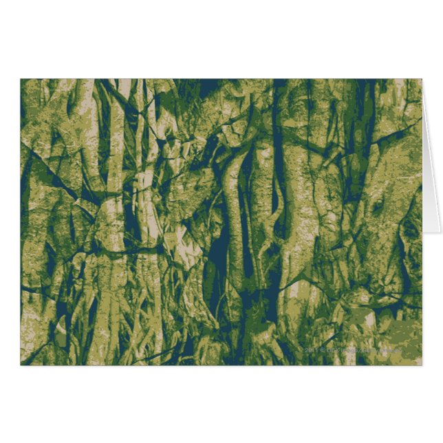 Tree bark camouflage pattern (Front Horizontal)