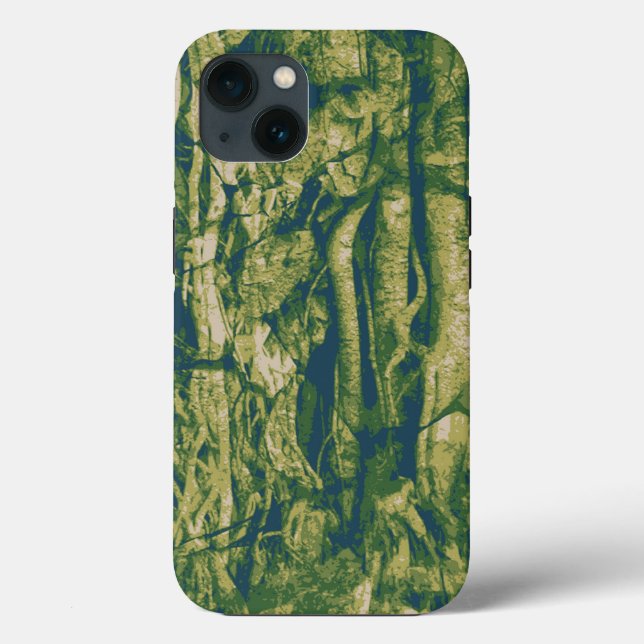 Tree bark camouflage pattern Case-Mate iPhone case (Back)