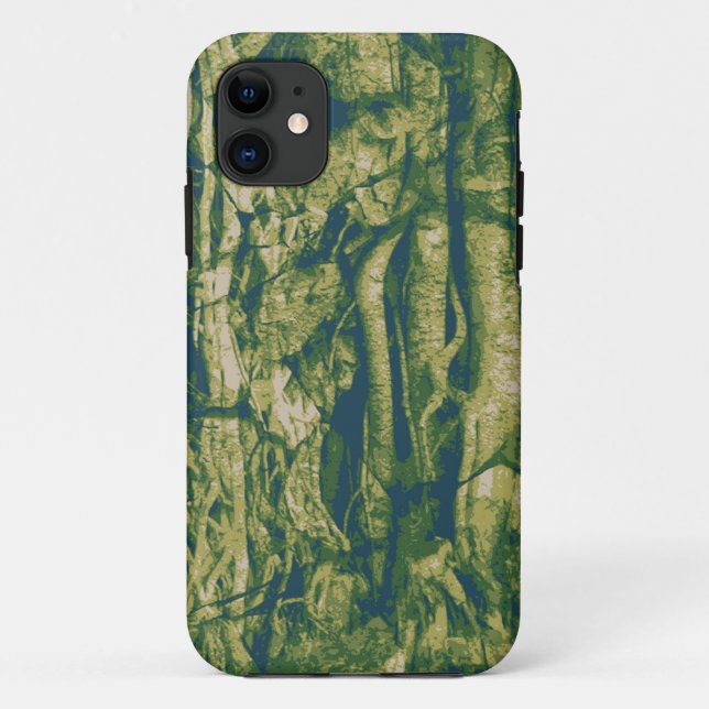 Tree bark camouflage pattern Case-Mate iPhone case (Back)
