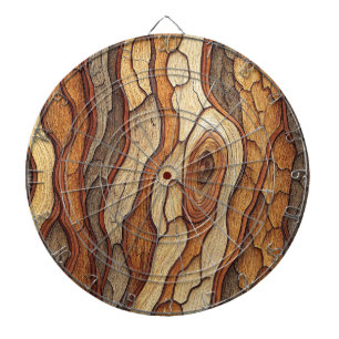 Tree Bark Dartboard